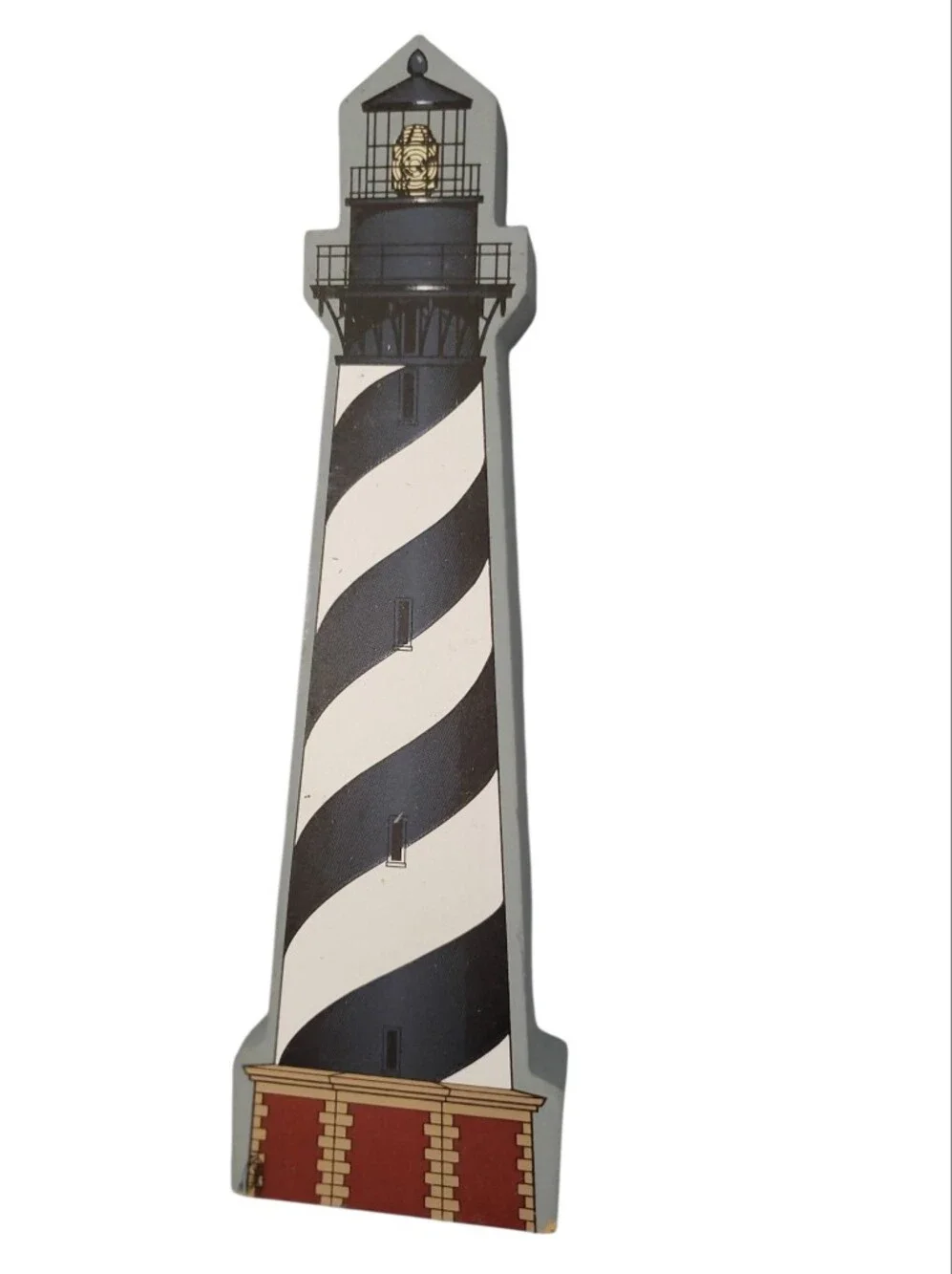 Hometowne Collectibles Cape Hatteras Lighthouse And Hank's Market Tulluis 1995